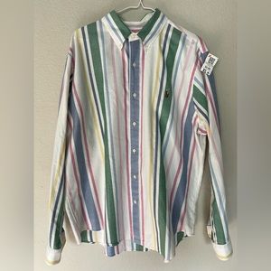 Polo long sleeve button down